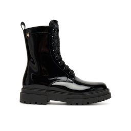 Tommy Hilfiger Туристически oбувки Lace-Up Bootie T4A5-34025-0775 S Черен