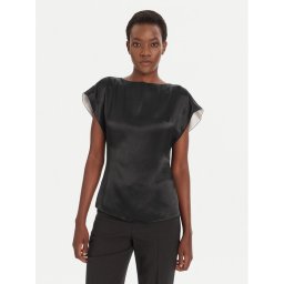 BOSS Блуза Bavati 50541815 Черен Slim Fit