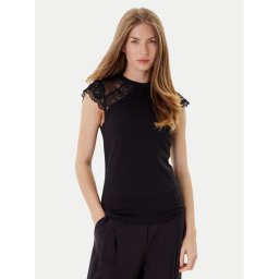 Morgan Блуза 252-DODO Черен Slim Fit