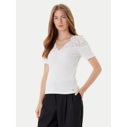 Morgan Блуза 252-DELINE Бял Slim Fit