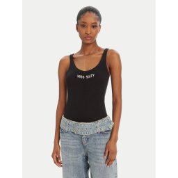 Miss Sixty топ 6L2RJ3580000 Черен Slim Fit