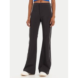 HUGO Текстилни панталони Hizumi 50542169 Черен Regular Fit