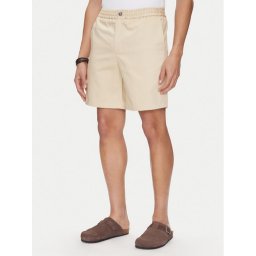 AMI Paris Шорти от плат HSO303.CO0103 Бежов Regular Fit