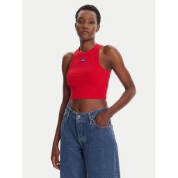 HUGO топ Baby 50511450 Червен Slim Fit