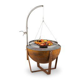 Blumfeldt Blum Fire Globe, грил огнище, Ø60см, стомана (GDI11-Fireglobe)