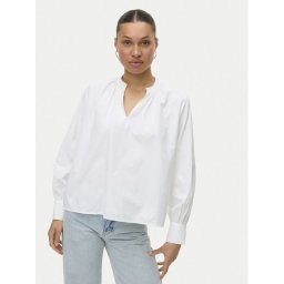 Vero Moda Блуза Fanni 10336937 Бял Loose Fit