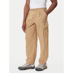 adidas Outdoor панталони Terrex Xploric JM7424 Бежов Loose Fit