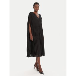 BOSS Коктейлна рокля Dennya 50548050 Черен Regular Fit
