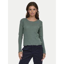 ONLY Блуза Carlotta 15291987 Зелен Regular Fit