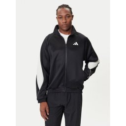 adidas Суитшърт Stadium JN1821 Черен Loose Fit