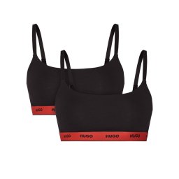HUGO Комплект топ сутиени Twin 50545691 Черен
