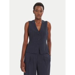 BOSS Жилетка за костюм Julinia 50548493 Тъмносин Regular Fit