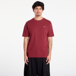 Тениска New Balance Athletics Cotton T-Shirt Bordeaux M