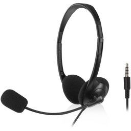 ACT Слушалки с микрофон, 3.5mm жак, 2м