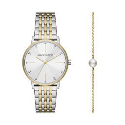 Часовник Armani Exchange AX7156SET Сребрист