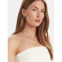 Swarovski Комплект колие и обеци 5723197 Сребрист