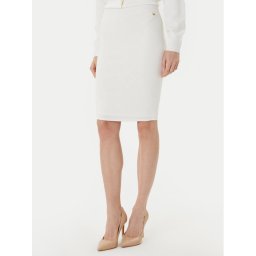 Marciano Guess Миди пола 5YGD29 5036Z Бял Slim Fit