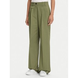 Marc O'Polo Текстилни панталони 506 0341 10105 Зелен Loose Fit