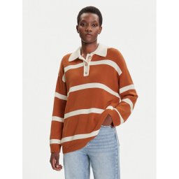 Gant Пуловер 4805341 Кафяв Relaxed Fit