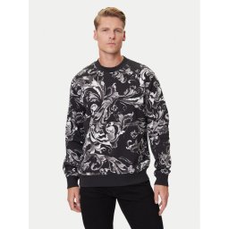 Versace Jeans Couture Суитшърт 79GAI3R0 FS201 Черен Regular Fit
