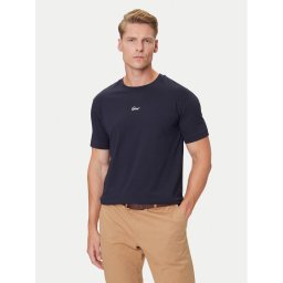 Gant Тишърт Small Graphic 2003343 Тъмносин Regular Fit