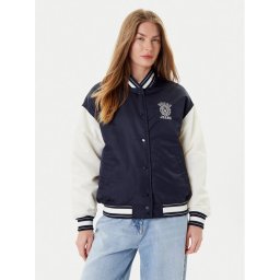Guess Jeans Яке бомбър W5YL15 WHAA2 Тъмносин Regular Fit