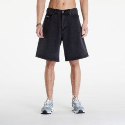 OBEY Bigwig Baggy Denim Short Faded Black W32