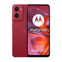 Motorola Moto G05 128GB 4GB RAM Dual Sim Plum Red