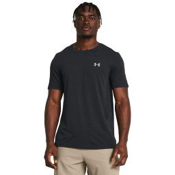 Тениска Under Armour Vanish Seamless SS Tee Black/ Mod Gray XL