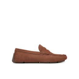 Calvin Klein Мокасини Driver Penny Nu HM0HM01866 Кафяв