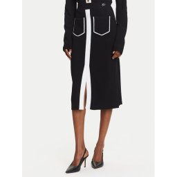 KARL LAGERFELD Пола тип молив A3W12023 Черен Regular Fit
