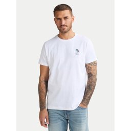 Petrol Industries Тишърт M-1050-TSR644 Бял Regular Fit