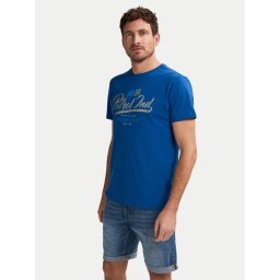 Petrol Industries Тишърт M-1050-TSR600 Син Regular Fit