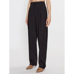 Hugo Текстилни панталони 50494490 Черен Regular Fit