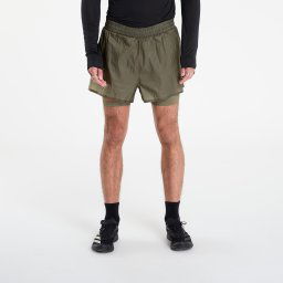 adidas Adi365 H.Koumori Running 2-In-1 Shorts Olive Strata XL