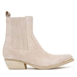 Каубойски обувки Guess FLTLN2 SUE10 Бежов
