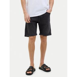 Jack & Jones Дънкови шорти Rick 12269612 Черен Regular Fit