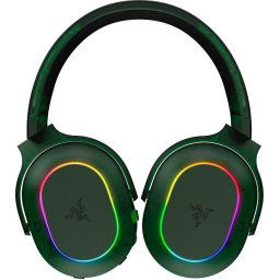 Razer Barracuda X Chroma Phantom Green Edition, Gaming Headset, Black, Oval Ear Cushions, 2.4 GHz Wireless / Bluetooth, Breathab