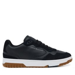 Сникърси Tommy Hilfiger Th Basket Better Mix FM0FM05520 Черен