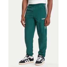adidas Долнище анцуг JX3055 Зелен Regular Fit
