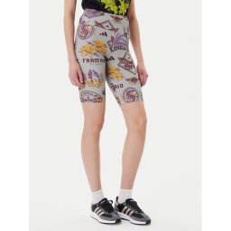adidas Къс клин Farm Bike JM8345 Сив Slim Fit