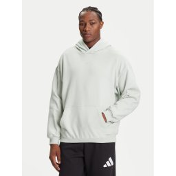 adidas Суитшърт Premium Essentials JW1035 Зелен Loose Fit