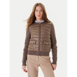 Tommy Hilfiger Яке бомбър WW0WW46741 Кафяв Regular Fit