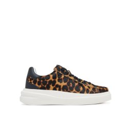 Guess Сникърси FLTEL8 LEA12 Кафяв