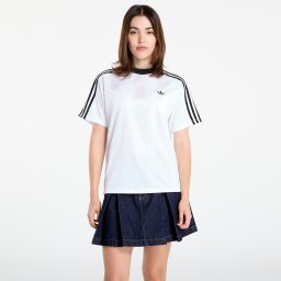 Тениска adidas Adicolor Football Jacquard T-Shirt White XS