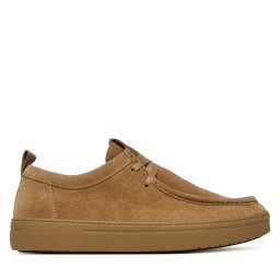 Обувки Tommy Hilfiger Modern Light Suede Moc Toe Shoe FM0FM05501 Кафяв