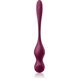 Satisfyer Love Birds Vary вибриращи топчета Burgundy 22,2 см