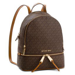 Раница MICHAEL Michael Kors Rhea Zip 30S7GEZB1B Кафяв