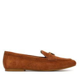 лоуфъри с дебела подметка LAUREN RALPH LAUREN 802946809014 Кафяв