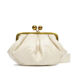 Дамска чанта Weekend Max Mara Navetta 2525516214600 Екрю